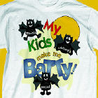 Batty Kids Personalized Halloween T-shirt